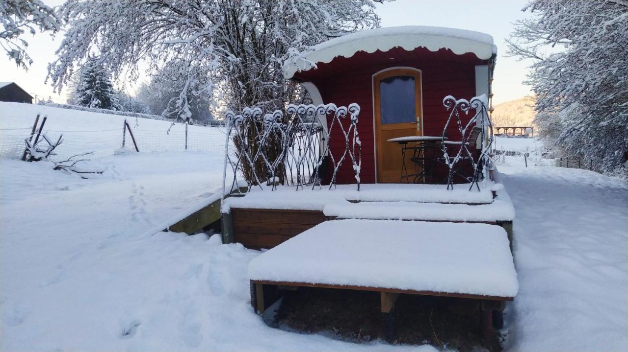 Вілла La Tiny House De La Bergerie Lierneux Екстер'єр фото