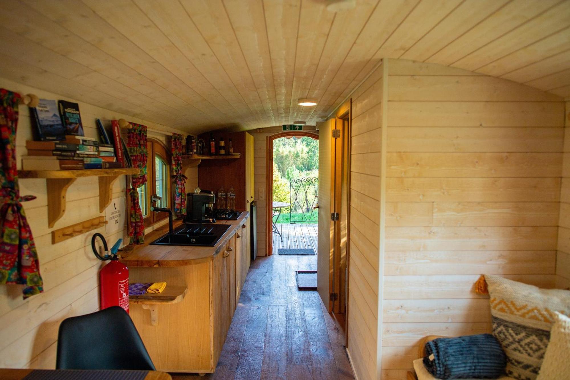 Вілла La Tiny House De La Bergerie Lierneux Екстер'єр фото